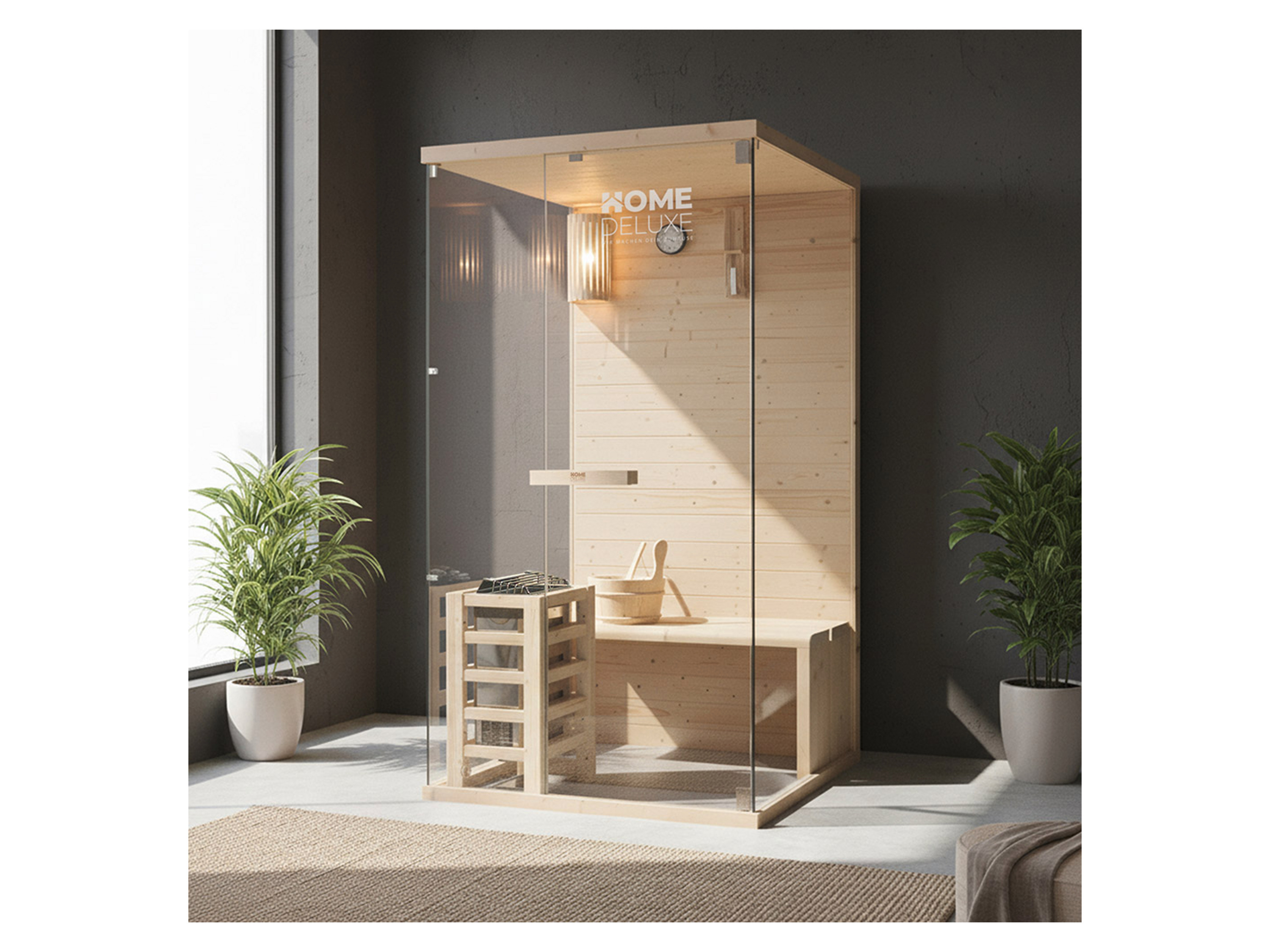 HOME DELUXE Traditionelle Sauna »ARUNA« (S) Bild 3