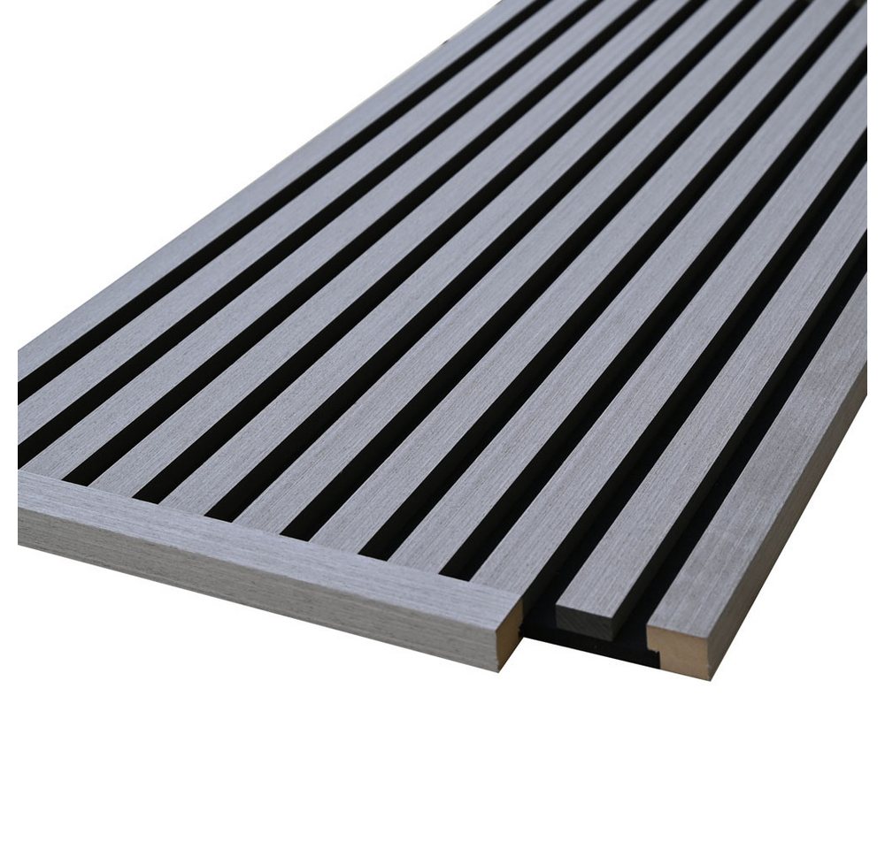 HOME DELUXE Abschlussleiste für Akustikpaneel ENDO Grey Oak - 80 cm - Menge: 5 Bild 3