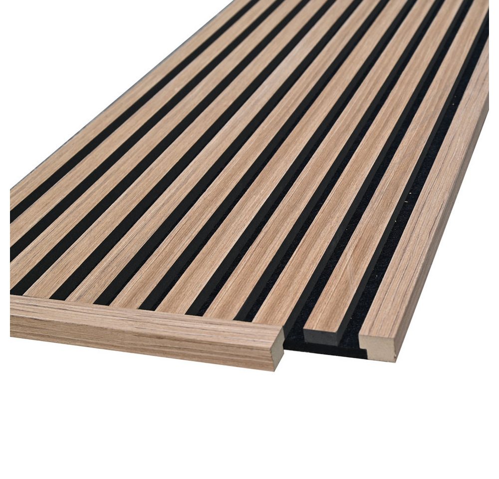 HOME DELUXE Abschlussleiste für Akustikpaneel ENDO Oiled Oak - 80 cm - Menge: 5 Bild 2