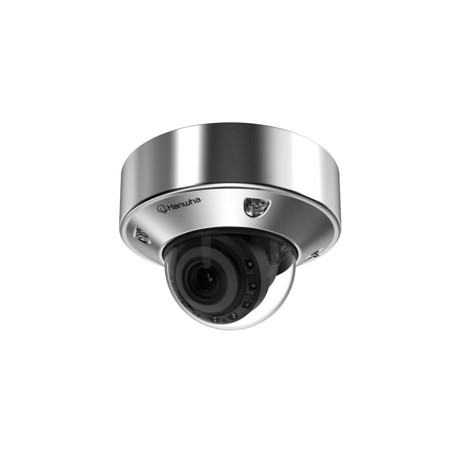 Hanwha Vision Dome Kamera XNV-A8084RS 3,3 - 9,3mm X-Serie Überwachungskamera mit 5 Megapixel Auflösung. professionelle Kamera für außen
