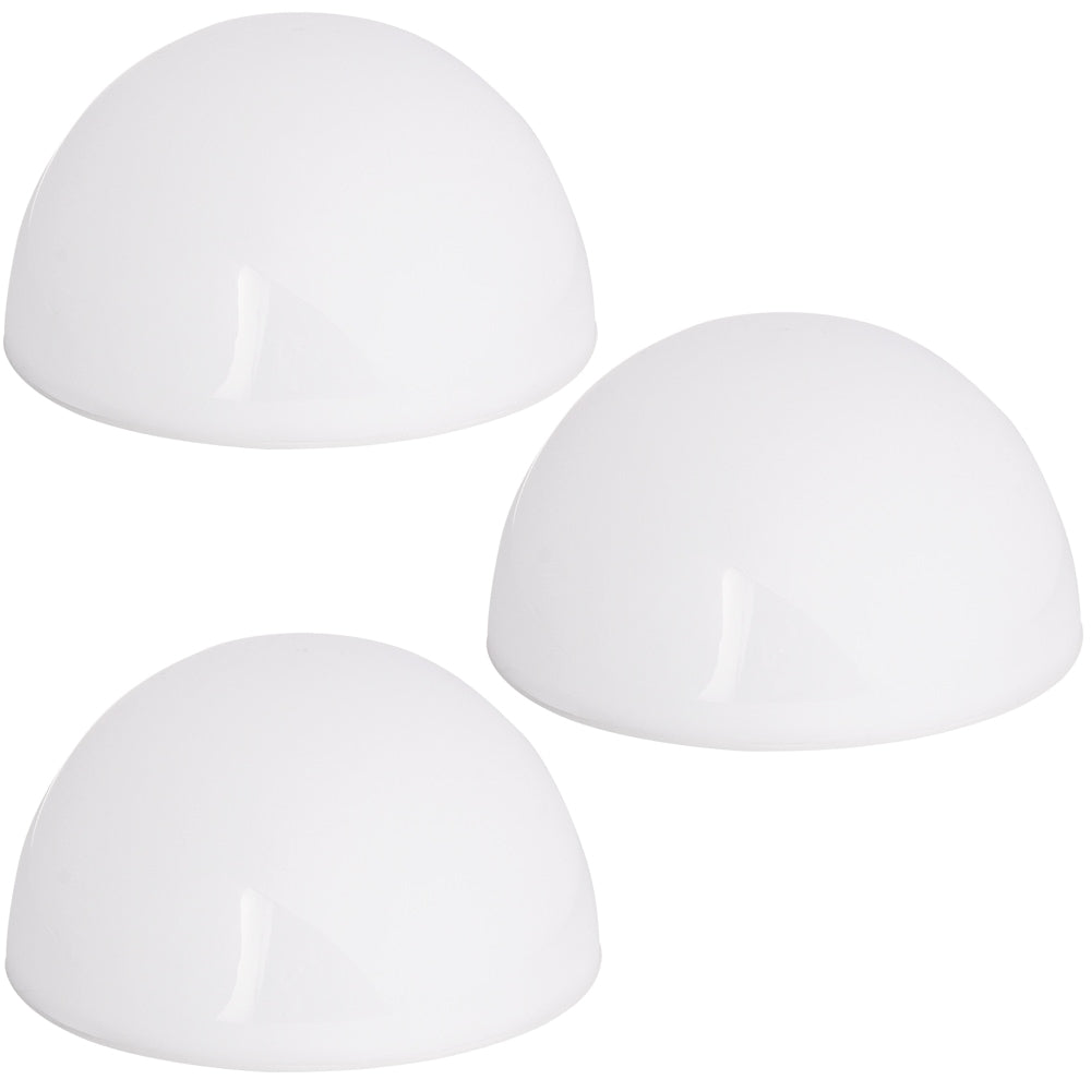Led-solar-globusleuchten, 3er-pack, Halbrund, Mit Dämmerungssensor