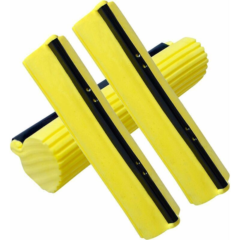 Vurahome – Saugfähige Schwamm-moppkopf-ersatzbezüge, Moppkopf, Mopppads – 3er-pack Ersatz-schwamm-mopppads