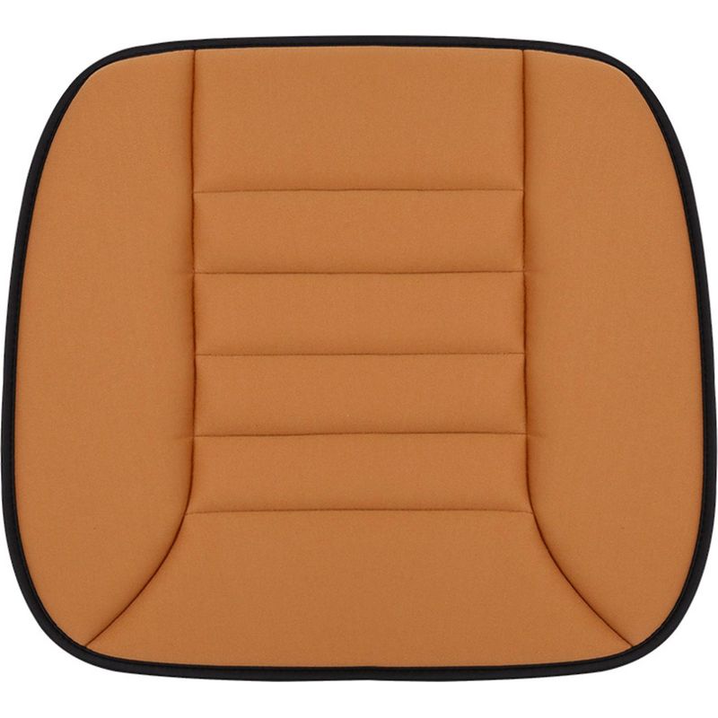 Autositzkissen Aus Memory-schaum, Ergonomisch, Mit Langsamer Rückstellkraft, Rutschfest, Atmungsaktiv, Dick, Für Alle Jahreszeiten Geeignet, Universeller Schutzbezug, Gelb