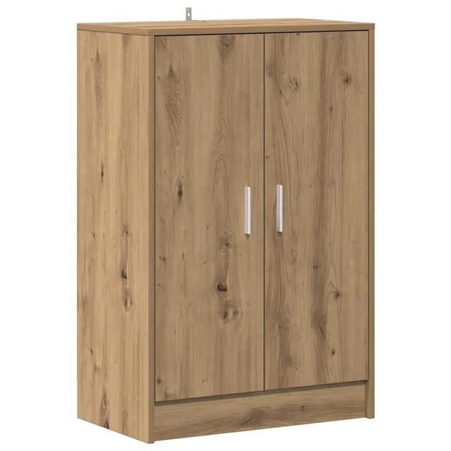 vidaXL Schuhschrank Artisan-Eiche 60x35x92 cm Holzwerkstoff 856699