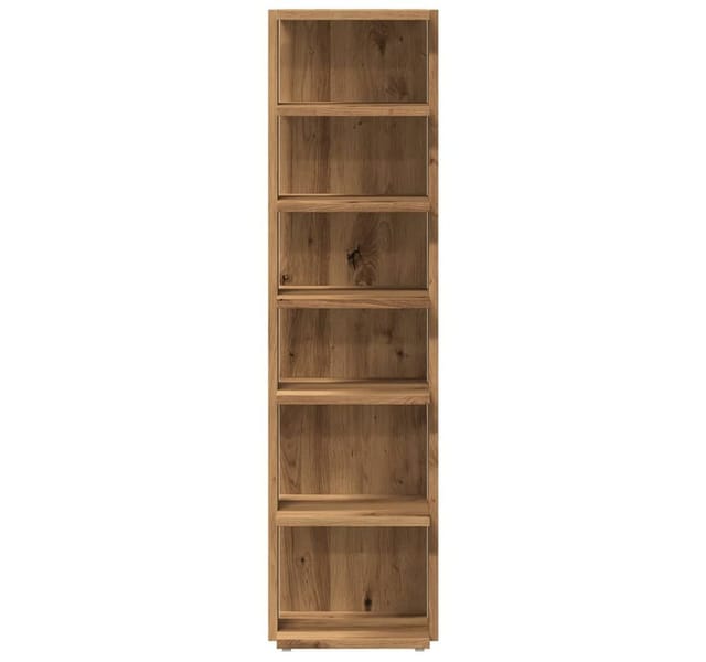 vidaXL Schuhschrank Artisan-Eiche 28x27x102 cm Holzwerkstoff 856666