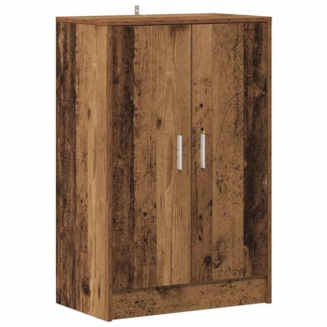 vidaXL Schuhschrank Altholz-Optik 60x35x92 cm Holzwerkstoff 856698