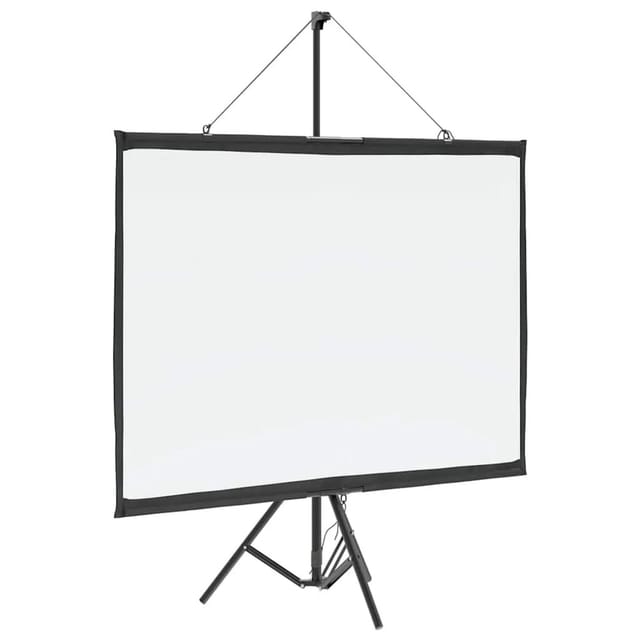 vidaXL Projektionsleinwand mit Stativ 72 Zoll 4:3 4101041
