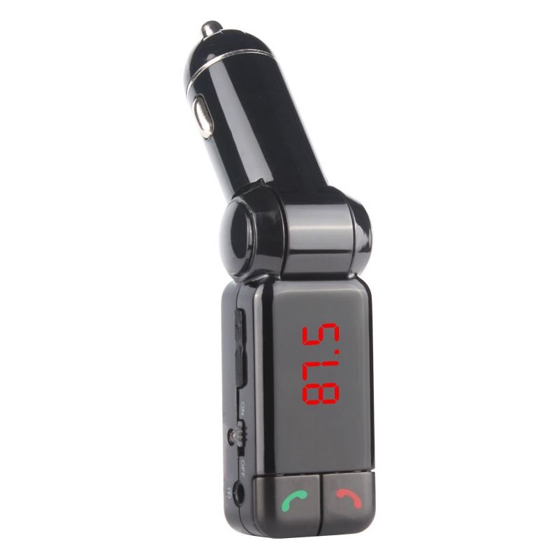 Bluetooth-freisprecheinrichtung Mit Mp3-player Fürs Auto Und Fm-transmitter Für Mobiltelefonanrufe