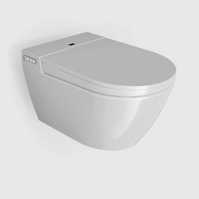 Bernstein DUSCH-WC 540PRO Weiß Komplettset mit Sitzheizung & Sterilisator
