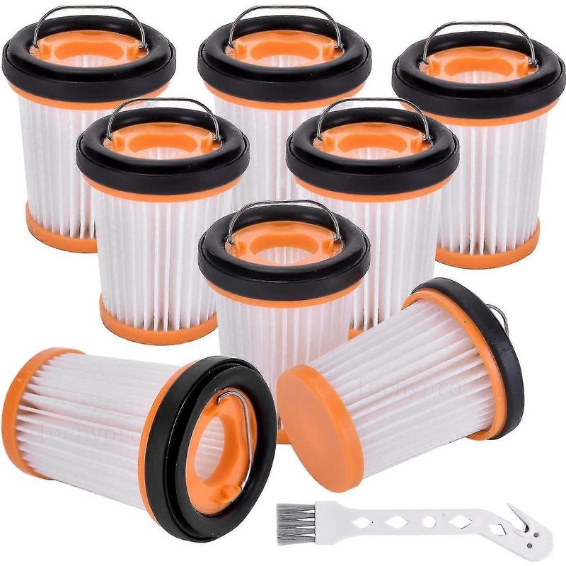 Packung Mit 8 Ersatz-stofffiltern Für Den Kabellosen Handstaubsauger Shark Ion W1 S87 Wv200, Wv201