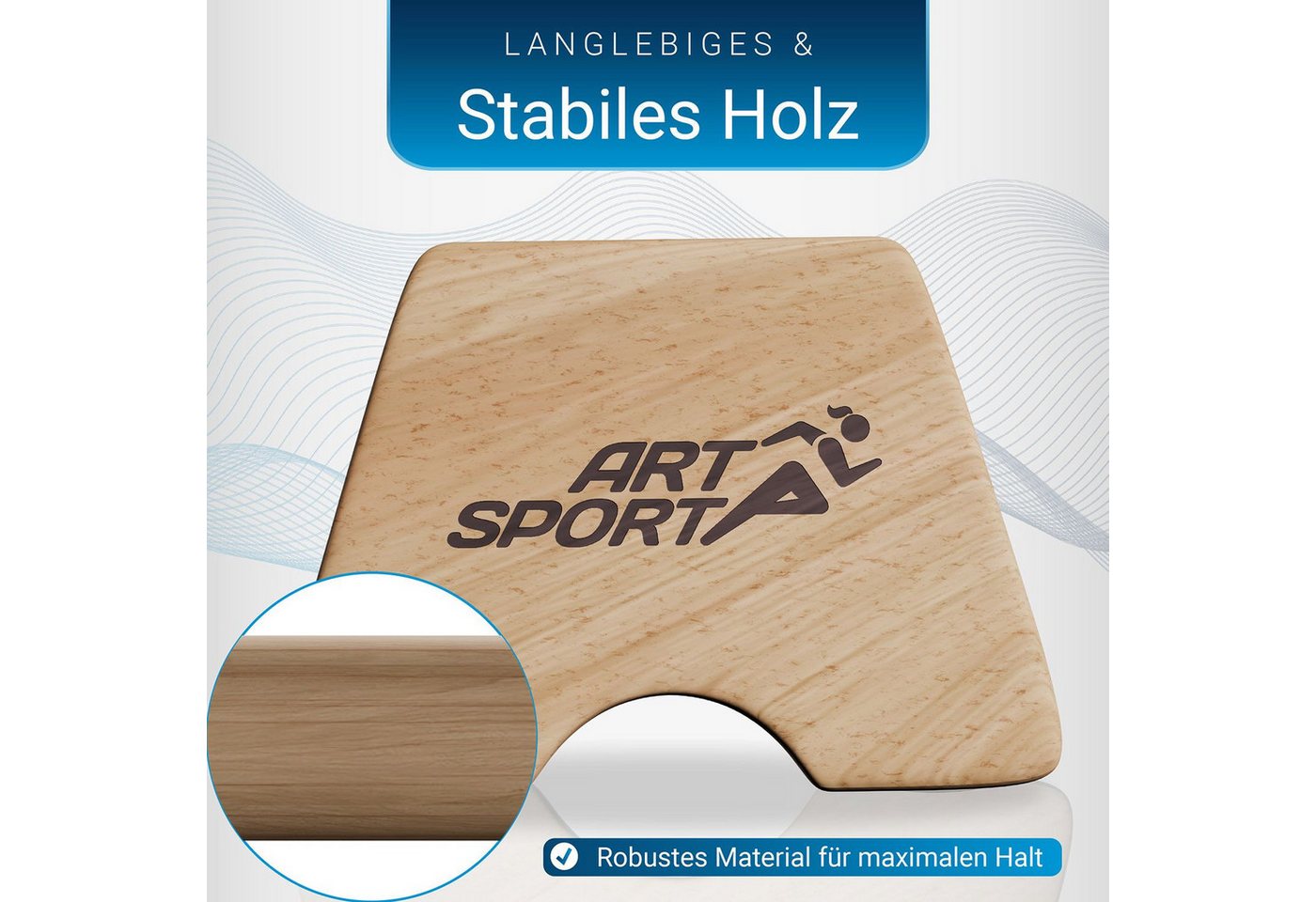 ArtSport Holz Liegestützgriffe M Bild 2