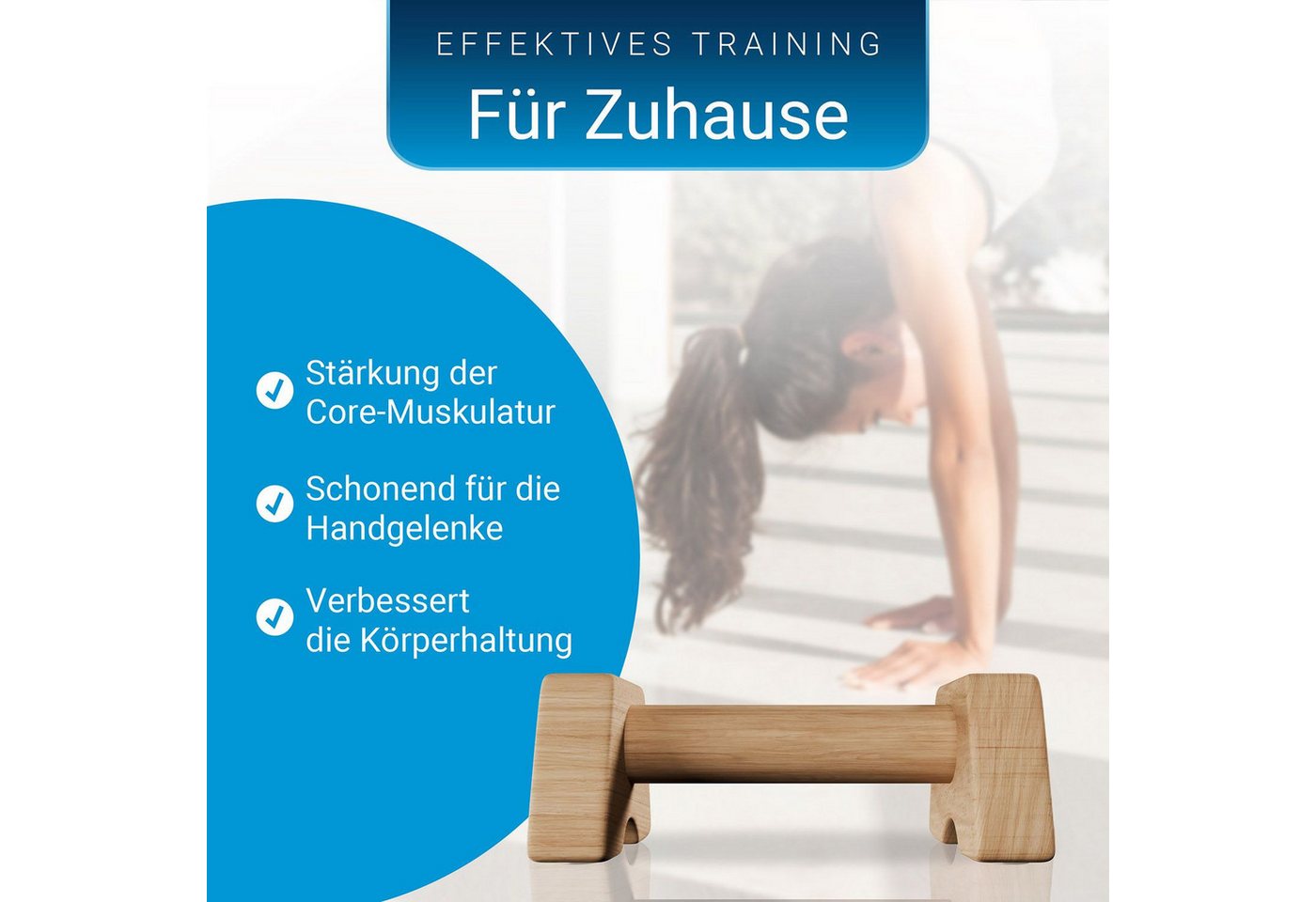 ArtSport Holz Liegestützgriffe M Bild 3