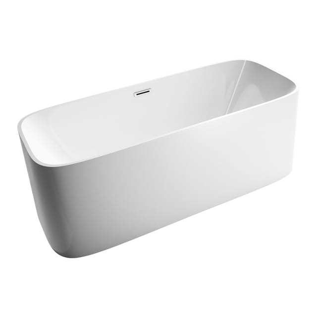 Bernstein Freistehende Badewanne RIVA 2.0 Acryl Weiß 170x70