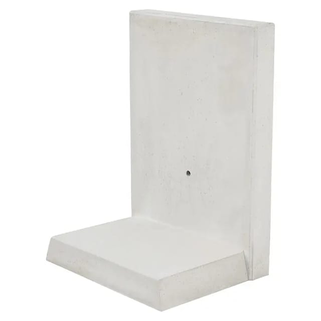 Diephaus L-Stein Bewehrt 105 cm x 50 cm x 60 x 12 cm Grau