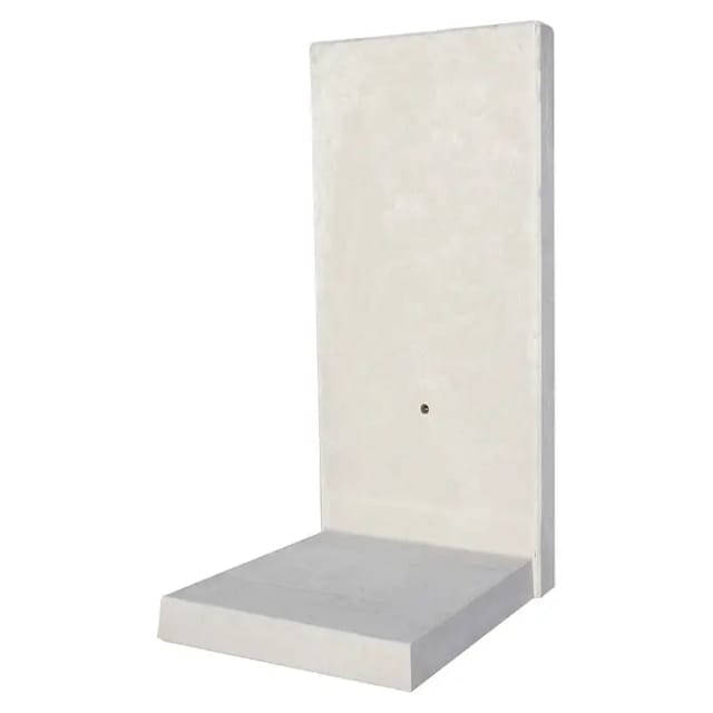 Diephaus L-Stein Bewehrt 155 cm x 50 cm x 85 x 12 cm Grau