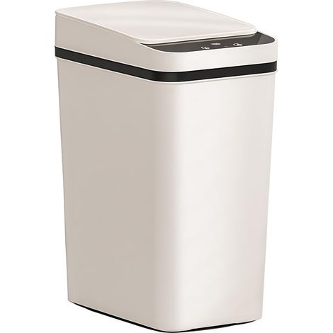 Geruchsdichter Abfalleimer Mit Deckel, 12 L, Intelligenter Sensor-abfalleimer, Verpackungseimer Für Badezimmer Und Wohnzimmer