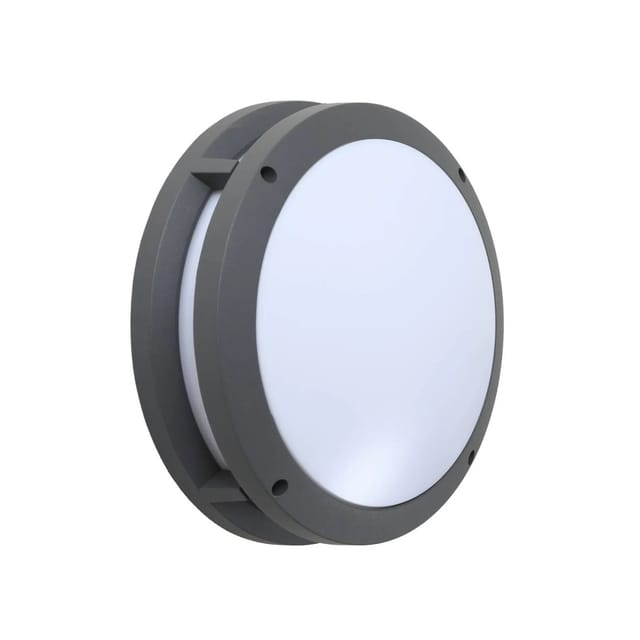 Lindby LED Smart Home Wandleuchte Außen Liren 10020145 Dimmbar Modern in Alu aus Aluminium 1-flammig