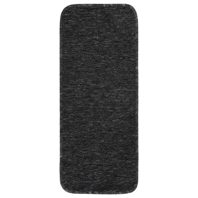vidaXL Antirutsch Stufenmatten 15 Stk 60x25 cm Anthrazit Rechteckig 340394
