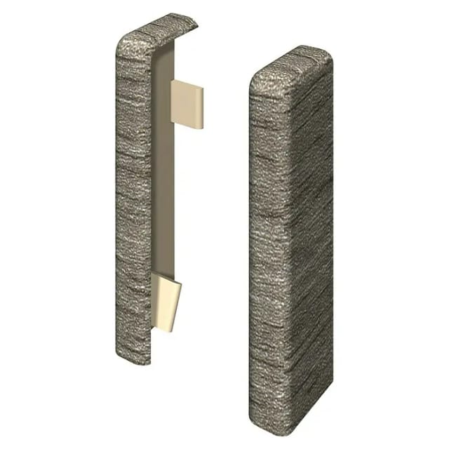 Egger Endstück 6 cm Eiche Grau 2 Stück