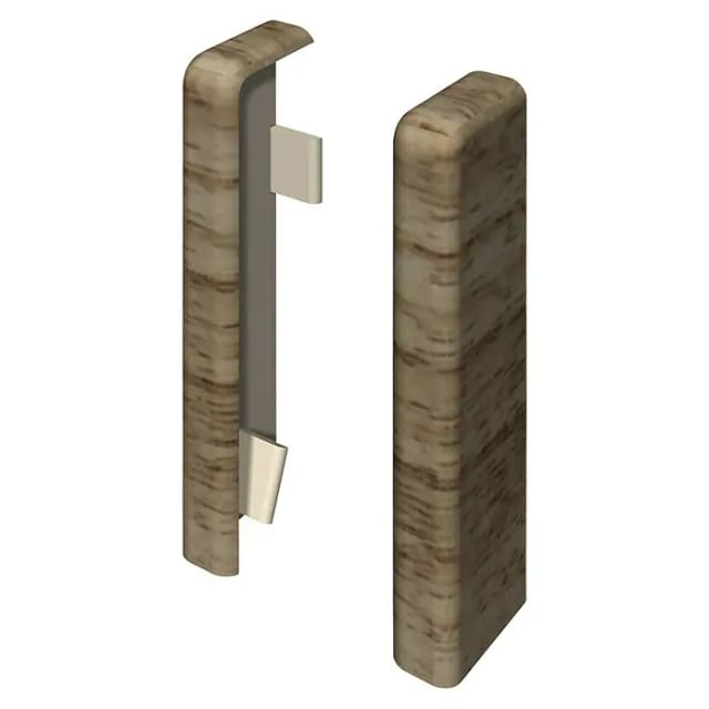 Egger Endstück 6 cm Eiche Beige 2 Stück