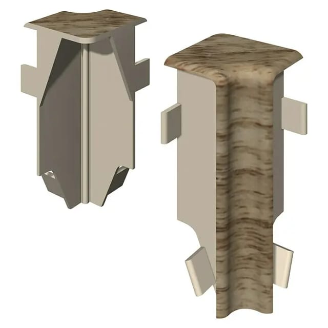 Egger Innenecke Kubisch 6 cm Eiche Beige 2 Stück
