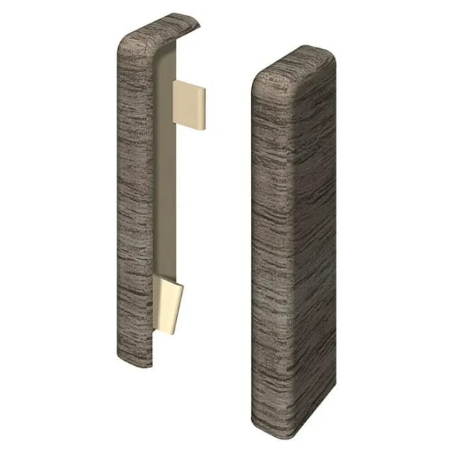 Egger Endstück 6 cm Eiche Anthrazit 2 Stück