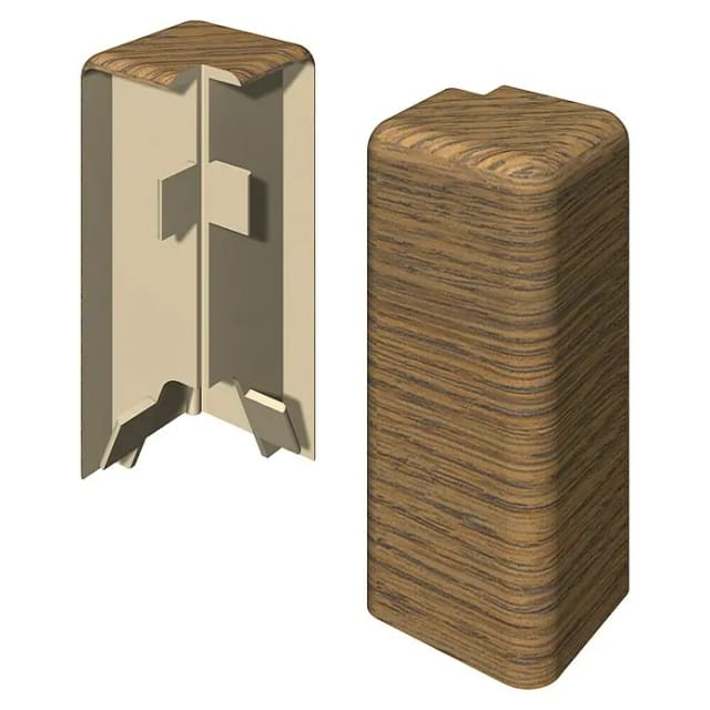 Egger Außenecke Kubisch 6 cm Eiche Mokka 2 Stück