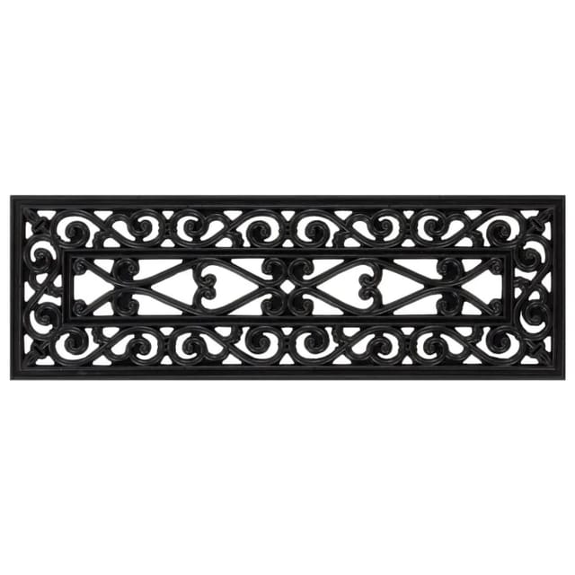 vidaXL Stufenmatten 5 Stk 25x75 cm Gummi 155628