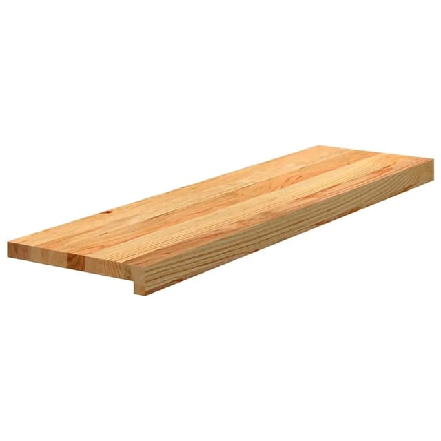 vidaXL Treppenstufen 12 Stk Hellbraun 90x30x2 cm Massivholz Eiche 3282985