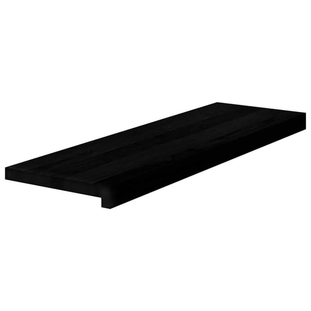 vidaXL Treppenstufen 2 Stk Dunkelbraun 80x25x2 cm Massivholz Eiche 3283797
