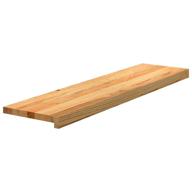 vidaXL Treppenstufen 8 Stk Hellbraun 100x30x2 cm Massivholz Eiche 3282974