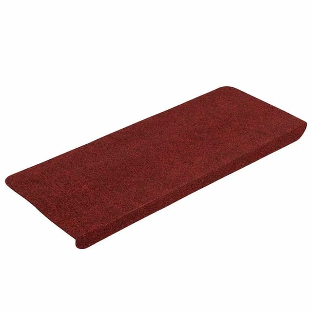 vidaXL Stufenmatten Selbstklebend 30 Stk Rot 65x22,5x3,5 cm 3365915