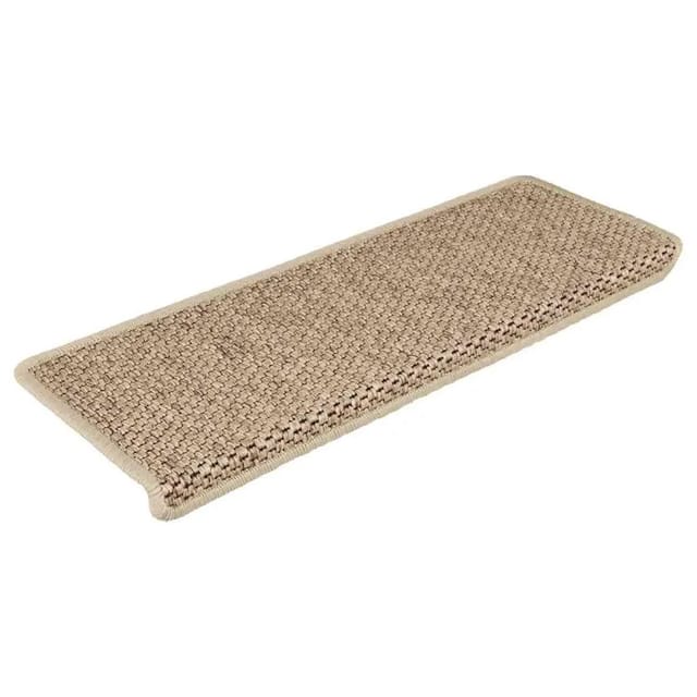 vidaXL Stufenmatten Selbstklebend Sisal-Optik 30Stk 65x21x4cm Sand 3365891