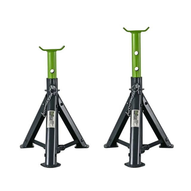 TRUTZHOLM Unterstellbock 2 Stück 2 Tonnen Traglast Pro Stütze Höhe Von 245 Bis 370 mm Faltbar