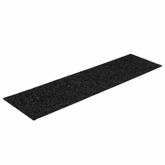 vidaXL Stufenmatten Selbstklebend 30 Stk 76x20 cm Schwarz Rechteckig 3365723
