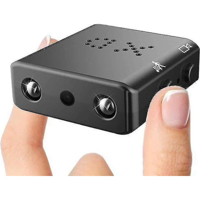 Hd-videorekorder Mit Bewegungserkennung, Minikamera Und Nachtsichtfunktion (schwarz)