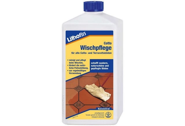 Lithofin Cotto Wischpflege Für Alle Cotto Und Terracottaböden 1 Liter
