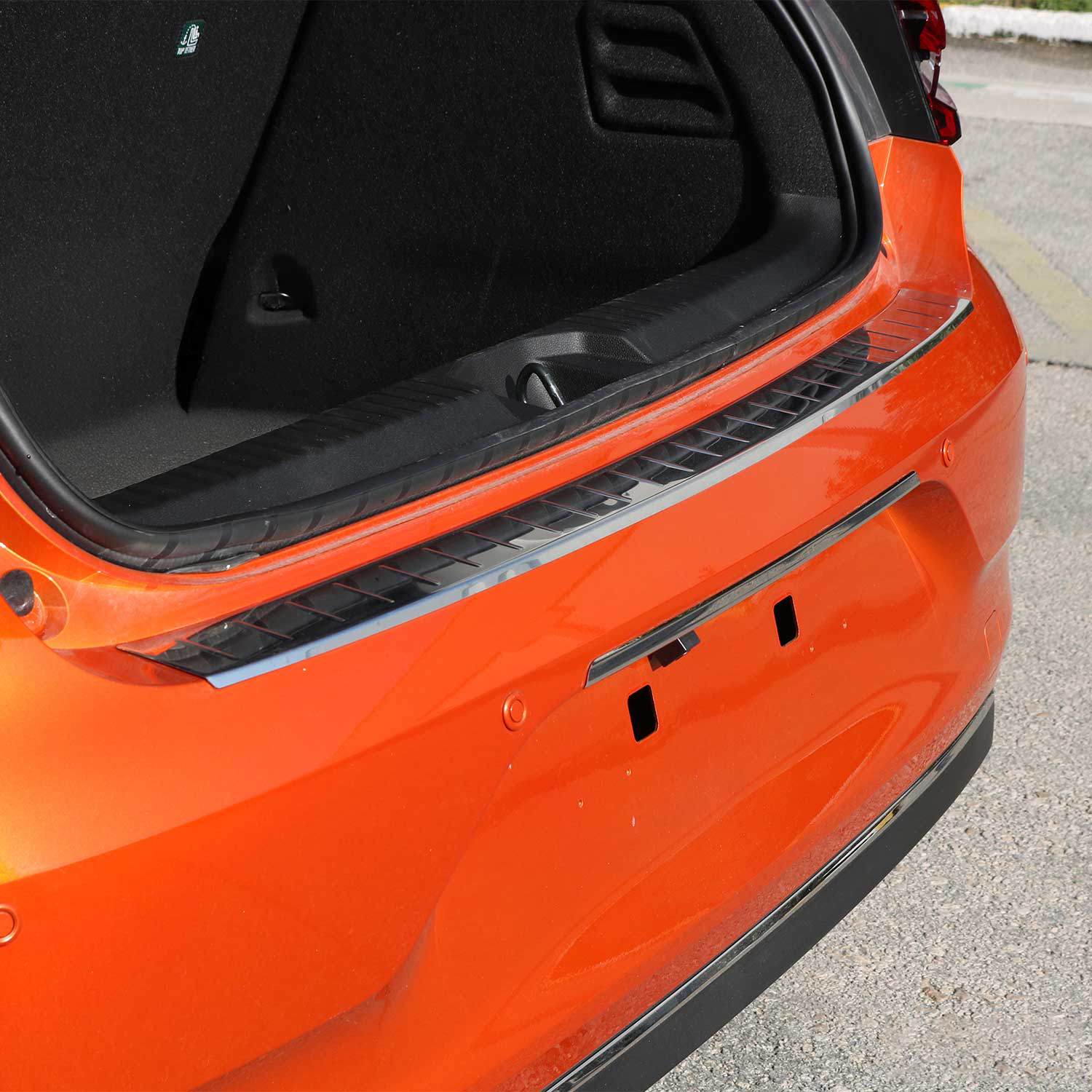 Omac Ladekantenschutz Stoßstangenschutz Für Renault Clio V 2019-2025 – Edelstahl Chrom