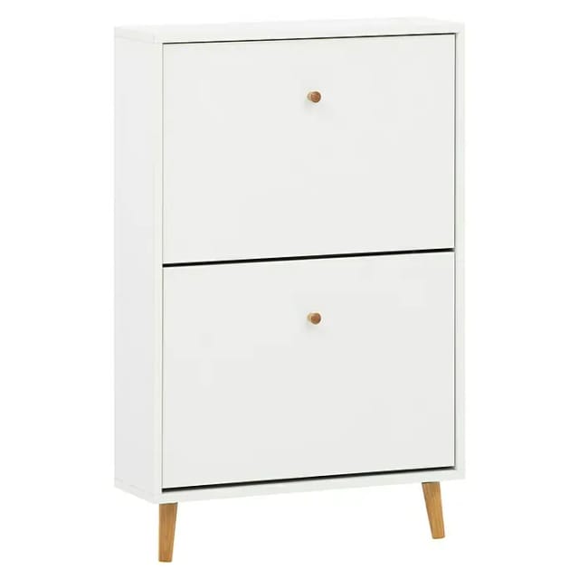 Schildmeyer Schuhkipper Bjarne 2 Klappen 92,2 cm x 59,8 cm x 19,55 cm Mattweiß