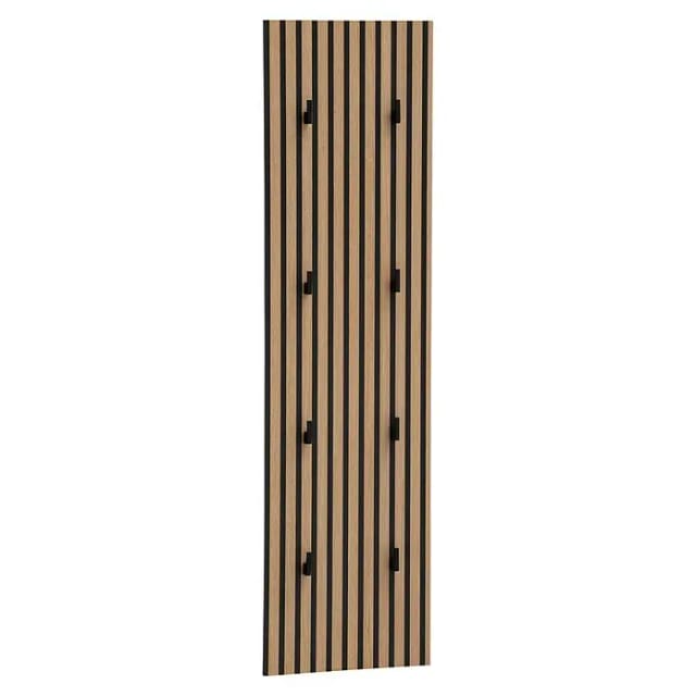 Schildmeyer Hakenpaneel Ryker Akustikpaneeloptik 110,6 cm x 30 cm x 2,6 cm Braun
