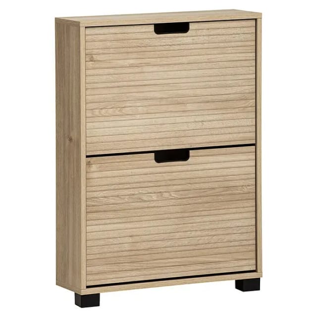 Schildmeyer Schuhkipper Emmik 2 Klappen 85,2 cm x 19,6 cm x 59,8 cm Eiche