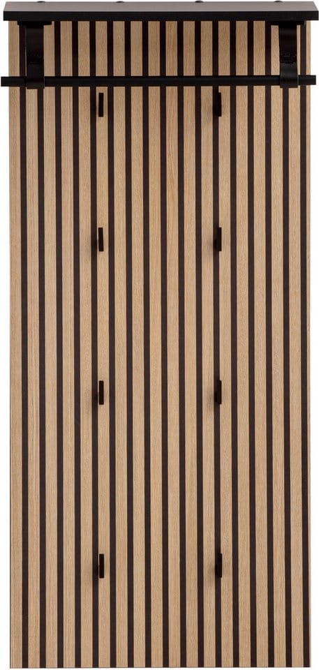 Schildmeyer Hakenpaneel Hank 500 Braun 110,6 cm x 20,9 cm x 50 cm