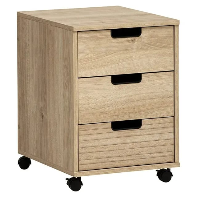 Schildmeyer Rollcontainer Emmik 57 cm x 50 cm x 40,1 cm Eiche