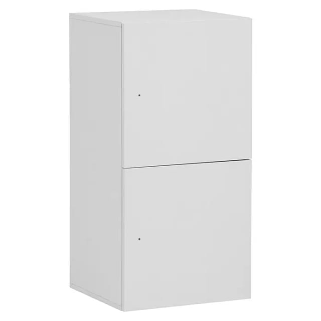 Schildmeyer Spind Locked 2T Elektronikschloss 92,6 x 40,7 x 45,4 cm Weiß-Matt