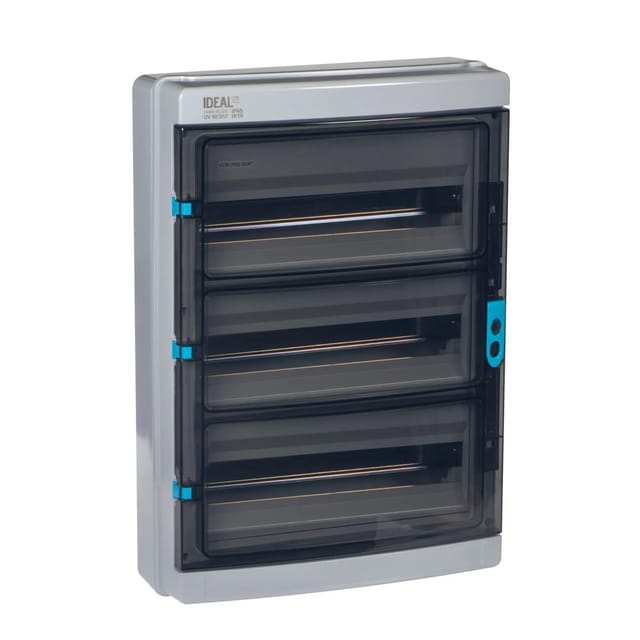 Kanlux Verteiler Sicherungskasten Feuchtraum ABS KDB IP65 Aufputz 3x18-Module