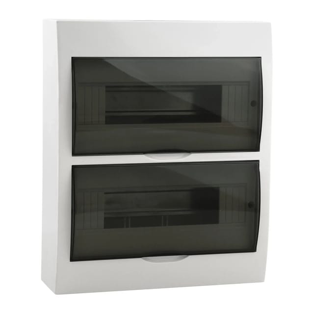 Kanlux Verteiler Sicherungskasten Aufputz DB212S 2x12 Module