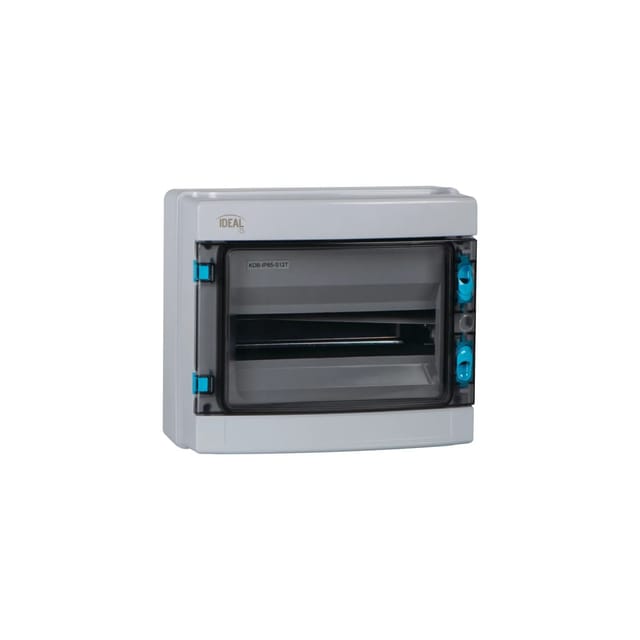 Kanlux Verteiler Sicherungskasten Feuchtraum ABS KDB IP65 Aufputz 12-Module