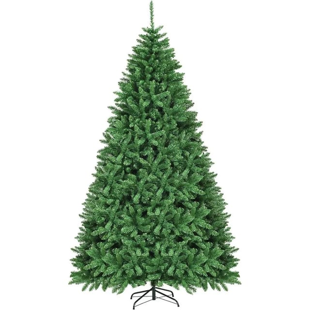 Costway Künstlicher Weihnachtsbaum mit Metallständer 270 cm