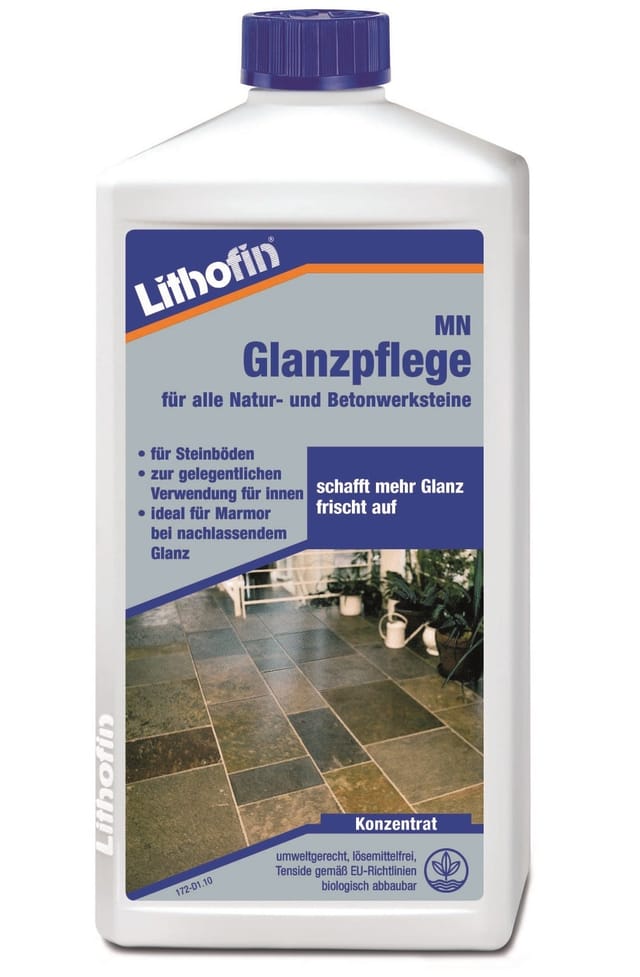 Lithofin MN Glanzpflege Für Stein Und Betonwerksteine 1 Liter