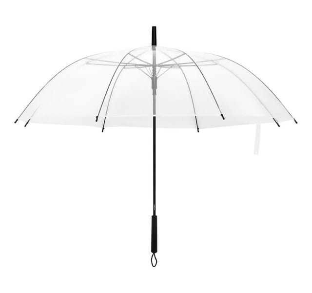 vidaXL Regenschirm Transparent 107 cm 149141